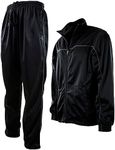 ChoiceApparel Mens Active Tracksuit with Zippered Back Pocket, 212-black, Medium