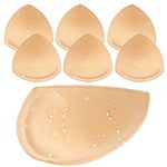 Waterproof Bra Pads Inserts Push-up - Nimiah 3 Pairs Bathing Suit Padding Inserts Fit AB Cup | Womens Breast Replacement Inserts for Swimsuit Bikini Dress Sports Bra