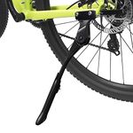 BV Bike Kickstand - Mountain Bike Kick Stand for 24-29" Bicycles - Adjustable Length, Non-Slip Sole, Aluminum Alloy Material - Black Bicycle Kickstand