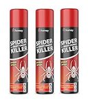 Pestshield 3 x Spider & Creepy Crawly Insect Killer Spider Spray No More Spiders 200ml New