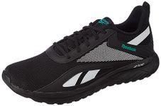 Reebok Mens Conclave Runner M Black/White/Court Green Sneaker - 6 UK (IQ7042)