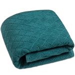 Towelogy Premium Extra Large Bath Towels 90 x140 cm (1 Pack) 100% Combed Cotton Rapid Drying & Fade Resistant Bathroom Towel (Teal, 1)