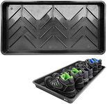 Elixir Gardens Black Plastic Boot and Shoe Tray Tidy | various quantities available (from 1 to 4) X3