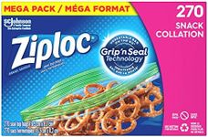 Ziploc Snack and Sandwich Bags for 