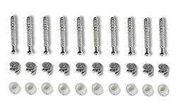 MHS Furniture Fixing Connecting Fitting Minifix For Wooden Moduler Furniture (Pack of 10 Set)