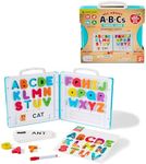 Chuckle & Roar - All About A-B-C's Travel Case - On The Go Learning - Great for Preschoolers - Ages 3 and Up