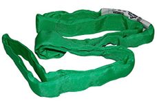 S-Line 20-ENR2X8 Lifting Sling, 2-Inch by 8-Foot, Endless Round Sling, Green