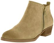 Carlos by Carlos Santana Women's Brie Ankle Boot, Brulee, 6.5 M US