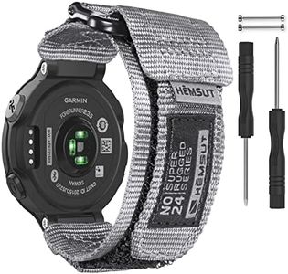 SMITHA Compatible with Garmin Forerunner 235, Rugged Replacement Watch Band Strap Wristband for 220/230/235/620/630/735XT/235 Lite Smart Watch for Women Men