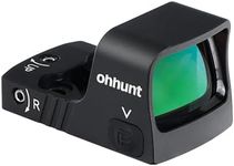 ohhunt RD U1 3 MOA Green Dot Sight Compatible with RMSc Footprint and Picatinny Mount Shake Awake Dot Sight