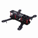 Quadcopter Frame Kit, 250mm FPV Carbon Fiber Racing Drone Frame Aircraft Frame Accessory for QAV250 Mini 4-axle FPV Drone (Carbon Fiber)