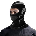 Proberos® Winter Riding Face Mask Thermal Breathable Balaclava Face Mask Neck Gaiter Stretchy Nylon Face Mask Fashion Unisex Outdoor Sport Face Mask for Skiing, Motorcycle Riding Running