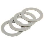 BFP703 Blender Gasket, Pack of 4, Blender Rubber Gasket Sealing O-ring SPB-456-2, Replacement for Cuisinart Blenders BFP-703 BFP703B BFP-703CH SPB-7 SPB7 SPB-7BK CB8 CB9 BFP-703 SPB-600CA, BFP-10