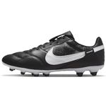 Nike Men's Premier III Football Shoe, Black/White, 8 UK