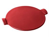 Emile Henry 347514 Flame Top 14.5" Pizza Stone, Burgundy Red