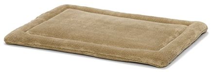 Midwest Homes for Pets 40654-TP Deluxe Micro Terry Pet Bed/Crate Mat, Taupe, 54"