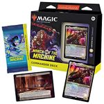 Magic: The Gathering March of the Machine Commander Deck - Growing Threat (Collector Booster Sample Pack & Accessories)