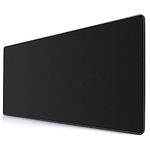 YEBMoo Extended Gaming Mouse Pad Extra Large 800x300x3 mm Water Resistant Mice Mat with Non-Slip Base for PC Computer Laptop (80x30Black)