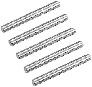 MECCANIXITY Fully Threaded Rod M4 x 30mm 0.7mm Thread Pitch 304 Stainless Steel Right Hand Threaded Rods Bar Studs 5 Pack