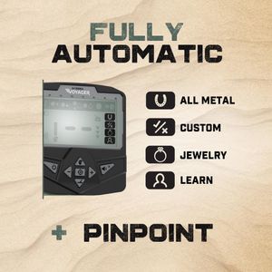 Minelab X-Terra Voyager Metal Detector – Lightweight Treasure Finder