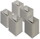 AAwipes Eyeglasses Cleaning Cloth Glasses Cloths Bulk 100 Pack (5.5"x5.5", Light Gray, No Logo) for Eyeglasses, Lenses, Phones, Screens, Camera, Silverware, Any Other Delicate Surfaces