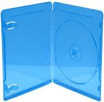 Viva Elite Blu Ray 1 Disc Slim 6 mm Pack of 50 Blue