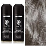 Mane Hair Thickener x 2 BLACK 200 ml direct from the manufacturer