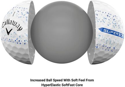 Callaway Supersoft Golf Balls, Blue – Soft Feel, High Visibility