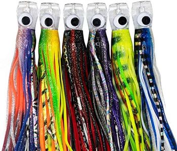 Rite Angler Chugger Head Lures (Trolling Lures) (9", 6 Pack)