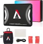 Aputure Amaran MC RGBWW LED On Camera Light Portable Photography Light TLCI/CRI 96+ RGB 0-360 Full Color 3200-6500K Adjustable 0-100% Stepless Dimming with Magnet Adsorption Function,Wireless Charging