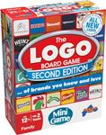 Drumond Park The LOGO Mini Board Game Second Edition - The Mini Family Travel Board Game of Brands and Products You Know and Love