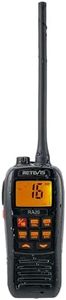 Retevis RA26 Handheld Marine Radio,Radio Marine Floating IP67 Submersible Waterproof,1500mAh,USB Charging,NOAA Weather,Backlit LCD Display,Portable Two-Way Boat Marine Radio for Kayaking Jet Ski