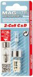 Maglite LMXA201 2 Cell Magnum Star Xenon II Replacement Bulb (Blister Pack)