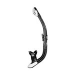 Mares Ergo Dry Snorkel - Black White, One Size