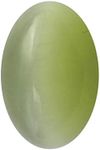 Tejvij And Sons 6 Carat Cat Eye Stone Original Certified Natural Unheated Untreated Oval Shape Gemstone for Men and Women