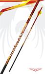 Black Eagle Spartan Fletched Carbon Hunting Arrows - 6 Pack