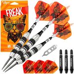 Viper The Freak Steel Tip Darts, Triple Band, 22 Grams