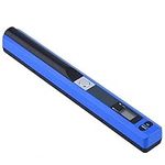 Bewinner USB 2.0 Pen Scanner, Portable Mini A4 Document Scanner, 900 * 900DPI Pen Handheld Scanner for Windows XP/Vista/Windows 7 / Mac OS 10.4 etc with A4 Scan JPG/PDF(Blue)