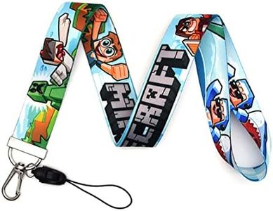 Cool Gaming Lanyards Keychain Lanyards ID Badge Holder Clip Neck Strap for Keys,ID Badges,Cell Phone