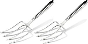 All-Clad T167 Stainless Steel Turkey Forks Set, 2-Piece, Silver