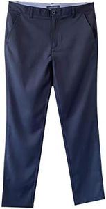 Tommy Hilfiger Boys Adjustable Waist Performance Stretch Golf Pants US 12, Navy