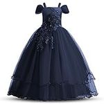 NNJXD Girl Embroidery Strapless Sho