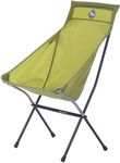 Big Agnes Big Six Camp Chair - High & Wide Camping Chair with Aircraft Aluminum Frame, Green