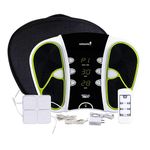 COMPANIO Body Pulse Next device Electrical Massager - Full Body Pain Relief of Foot, Leg, Neck, Shoulder, Back for Men & Women Helpful in Blood Circulation - Dual Mode - EMS & TENS technology Scientifically Proven - Portable - Lightweight - No Side Effects - with Remote control - Physiotherapy Machine - Muscle/Nerve Stimulator for Pain Relief Therapy