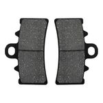 SELVIKE FRONT Brake Disc Pad Compatible for KTM RC 200, KTM Duke 390, KTM Duke 200, KTM/Bajaj Dominar 400. (KTM RC 390 FRONT, BLACK)