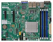 Supermicro A1SRM-2558F-O Micro ATX Intel Atom C2558 Processor DDR3 1333 MHz Motherboard and CPU Combo