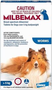 Milbemax™ Allwormer Tablet for Dogs 5 - 25kg - 2 Pack