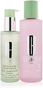Clinique Set 3 Step Clarifying Lotion 3 Con Facial Soap Oily Skin - 400 Ml