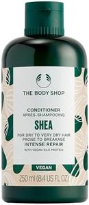 The Body Shop - Acondicionador de reposición de manteca de karité, 250 ml, para cabello seco, propenso a dañar.
