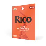 D’Addario Woodwinds - Rico Alto Sax Reeds - Reeds for Alto Saxophone - Alto Saxophone Reeds Crafted for Beginners, Students, Educators - Strength 1.5, 3-Pack